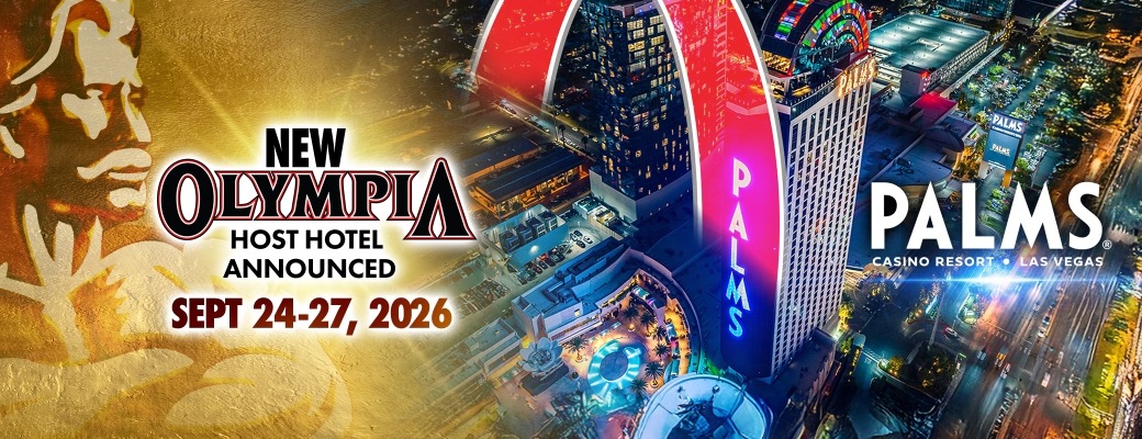 The Palms Casino Resort, official host hotel of the 2026 Olympia